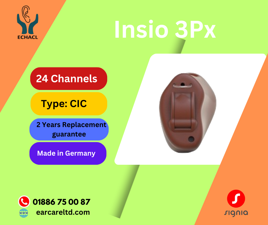 Signia Insio 3px CIC / IIC hearing aid price in Bangladesh | Ear Care ...