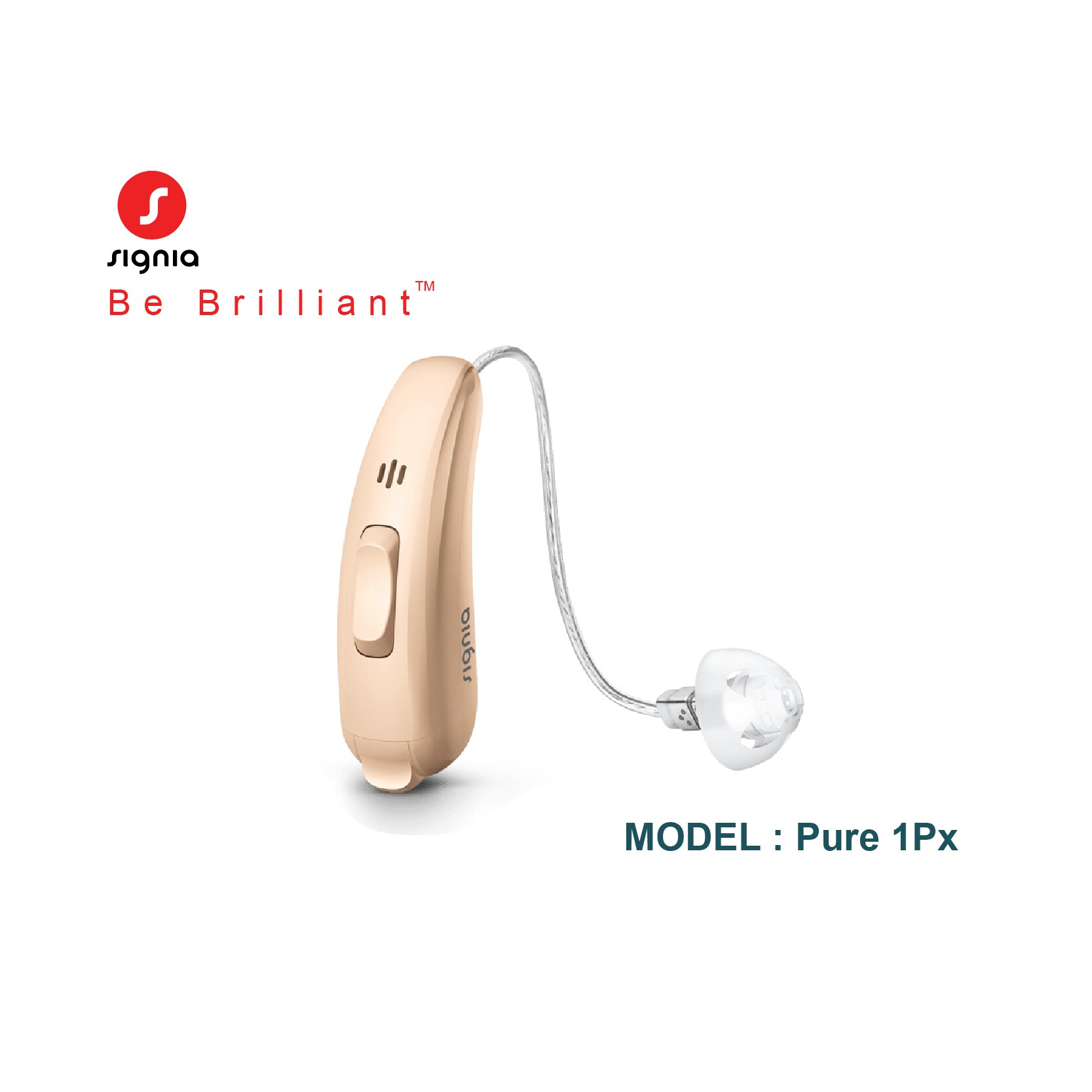 Signia Pure 1px RIC hearing aid price in Bangladesh